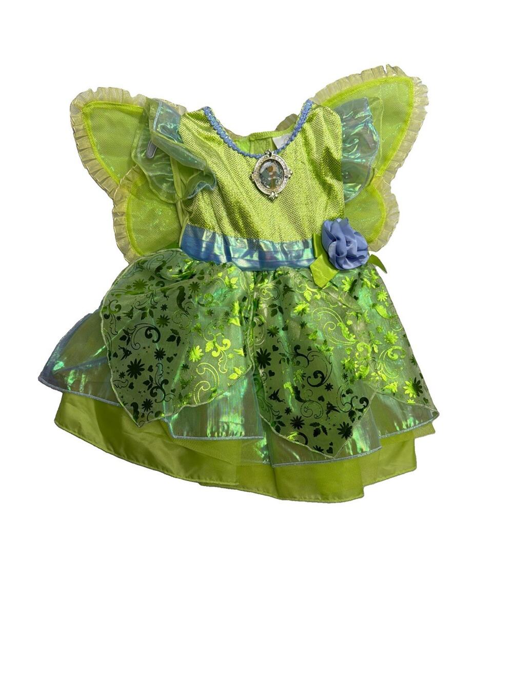 NWT Disney Store Tinker Bell Deluxe Costume Baby Girl 6-12 Months